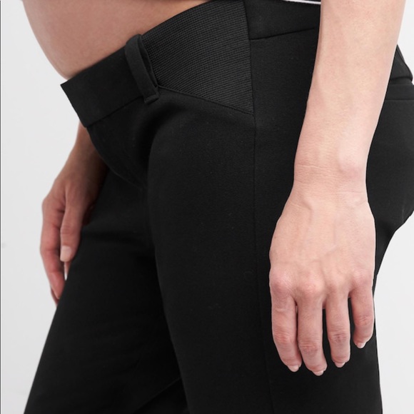 GAP Maternity Inset Panel Skinny Ankle Pants (18) - Picture 2 of 8